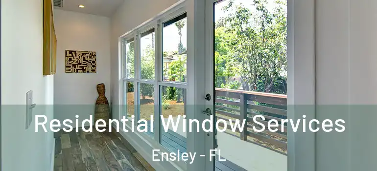 Residential Window Services Ensley - FL